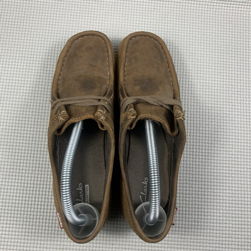 Clarks 15260 Padmore Wallace Beeswax Leather Shoes Brown Women's Size 8 M - Picture 5 of 8